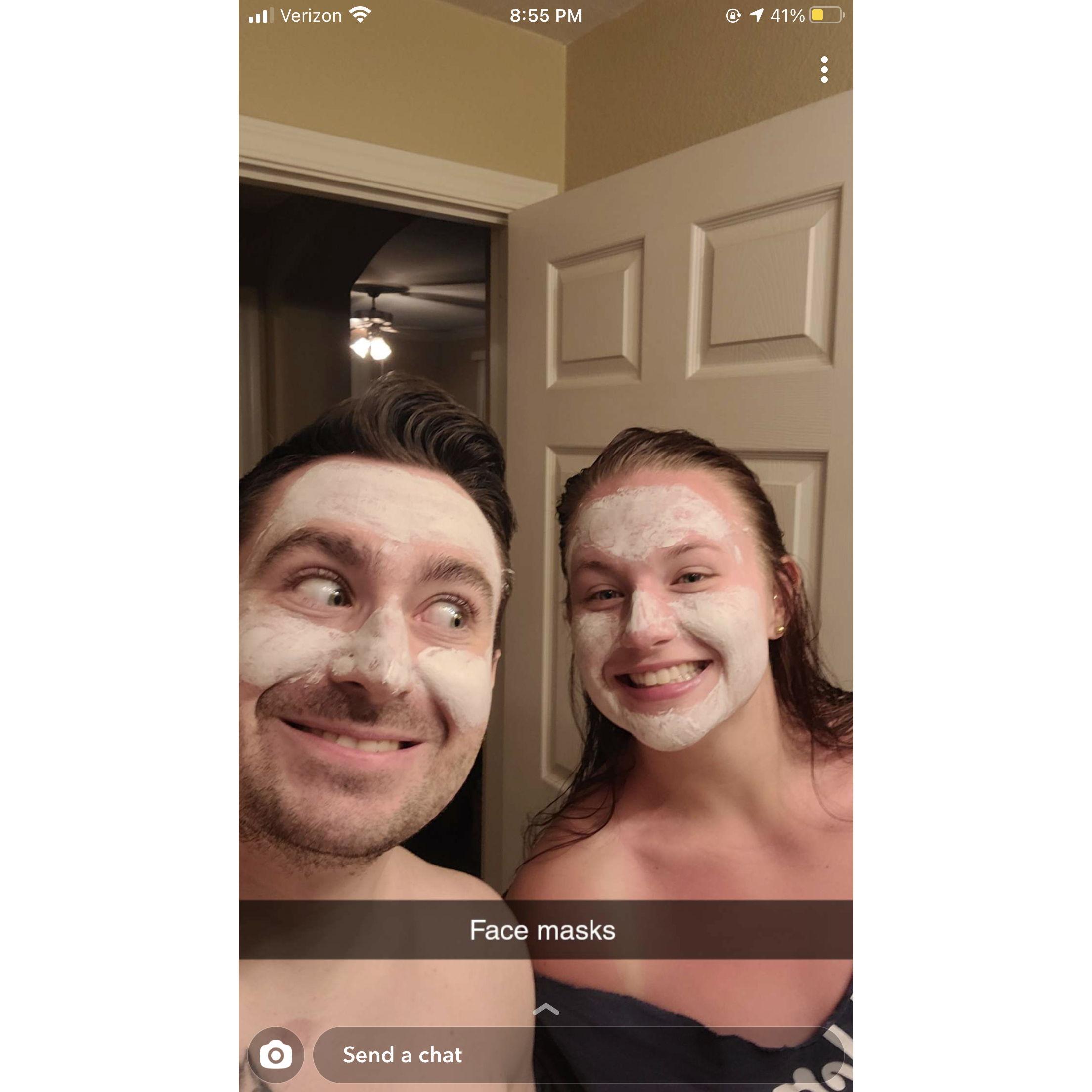 Face Masks to pass the time during the pandemic!