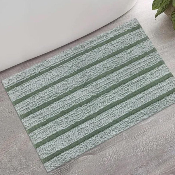 Striped Bath Mat