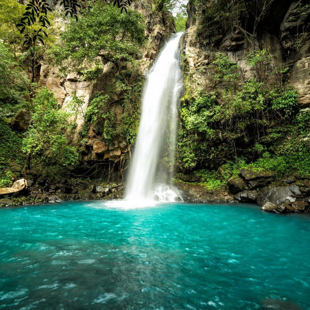 Costa Rican Waterfall and Hot Spring Excursion