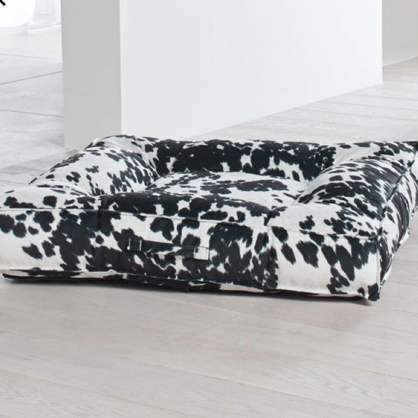 Crate&Barrel Large Wrangler Tufted Dog Bed