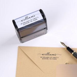 Custom Return Address Stamp