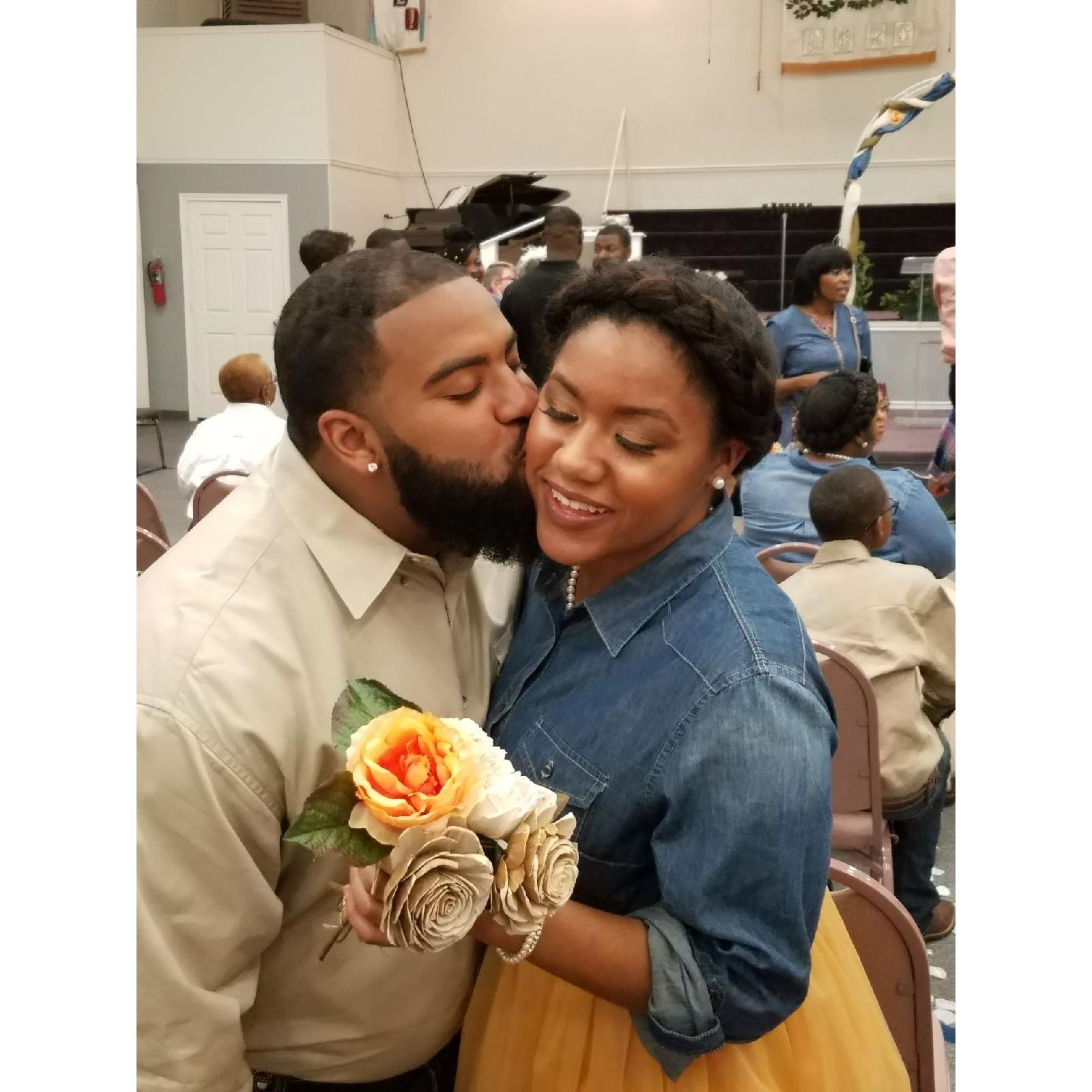 March 2017: Wedding party in Kayla's wedding