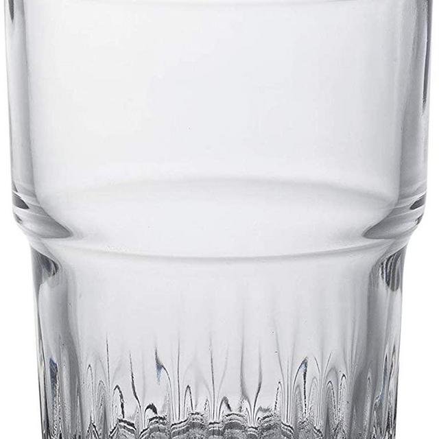 Duralex Empilable Glass Tumbler (Set of 6), 7 oz, Clear