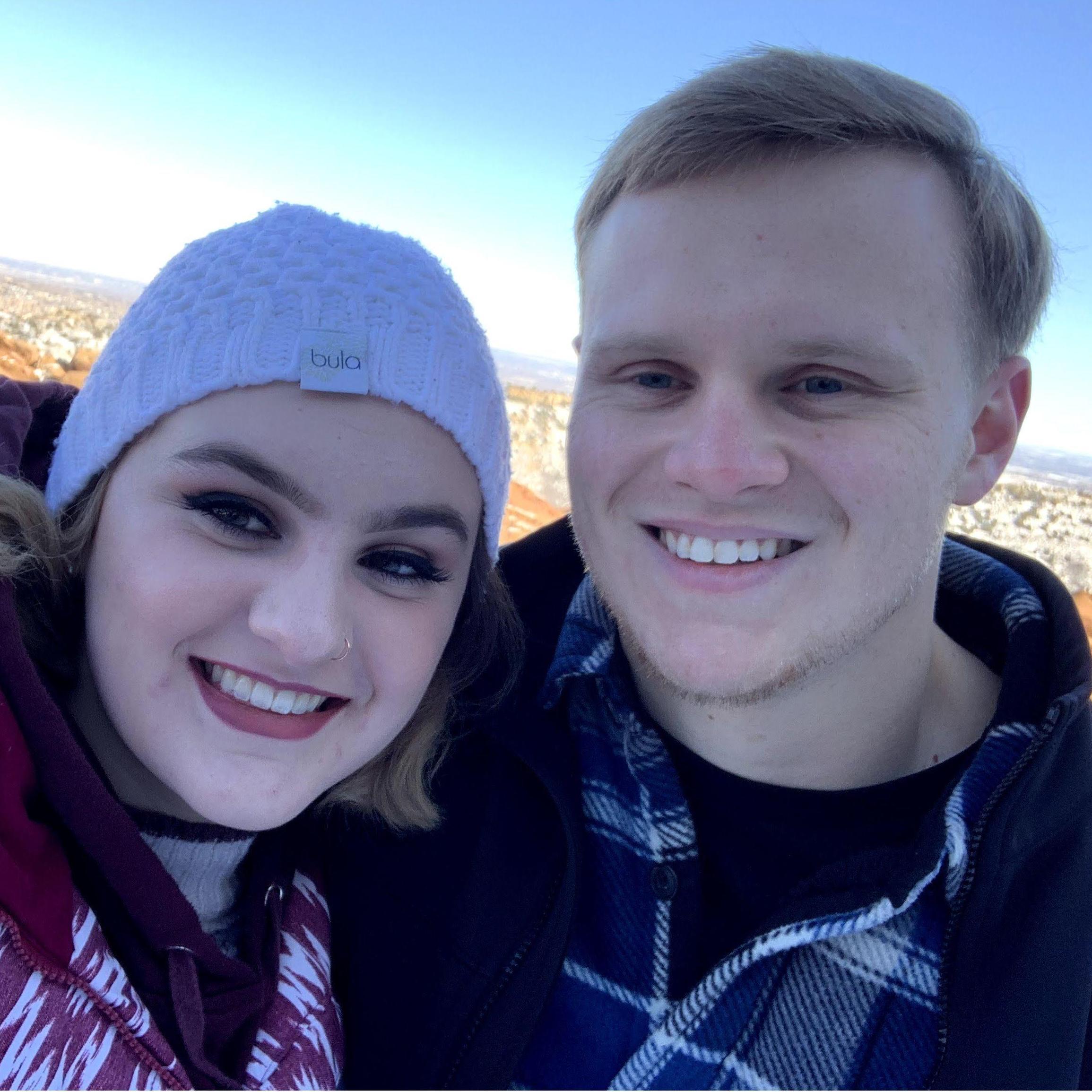 Our first visit to Colorado together in January 2020