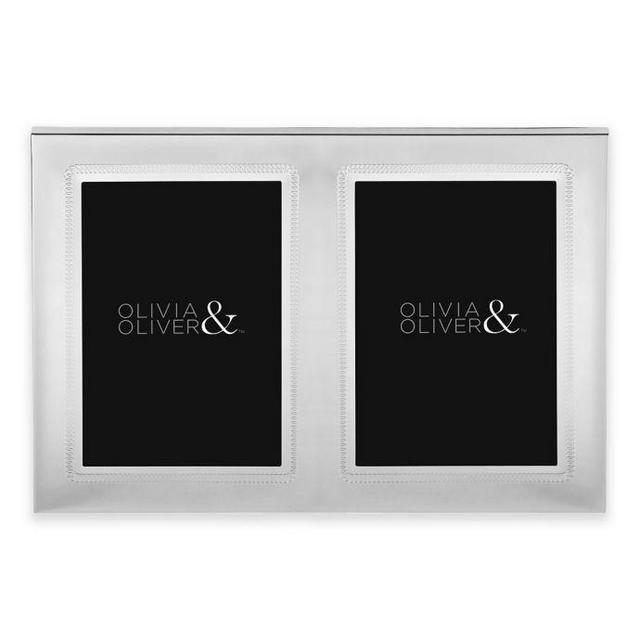 Olivia & Oliver® Parker 5-Inch x 7-Inch Silver Plated...