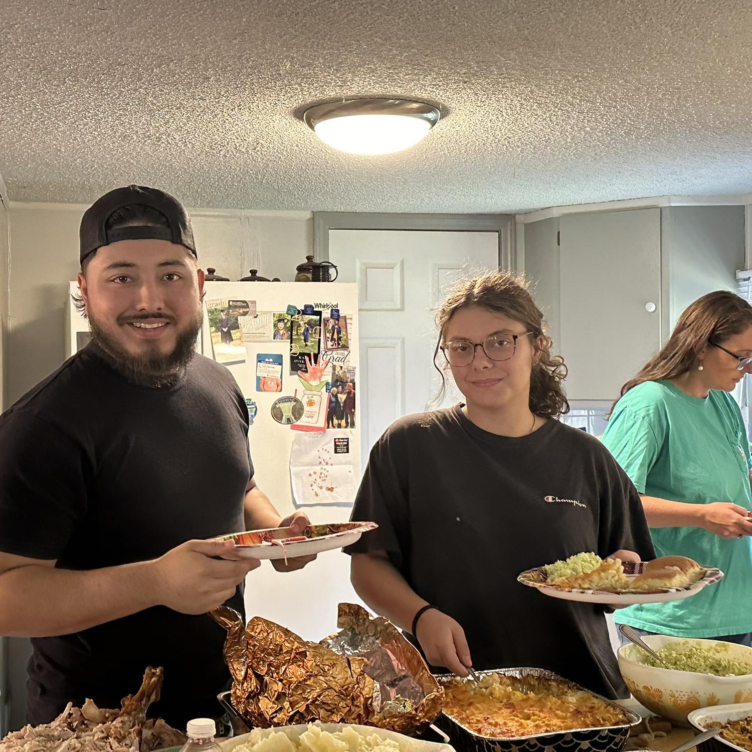 First Thanksgiving together