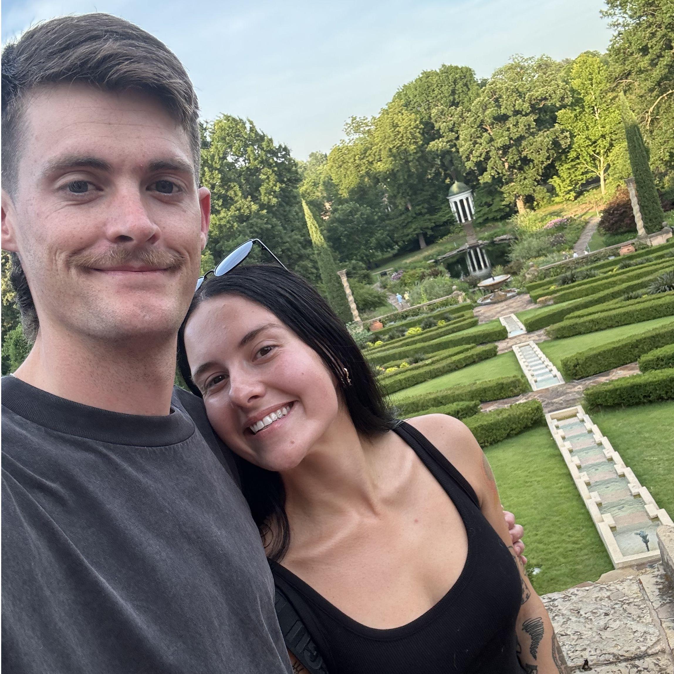 Touring our future wedding venue!