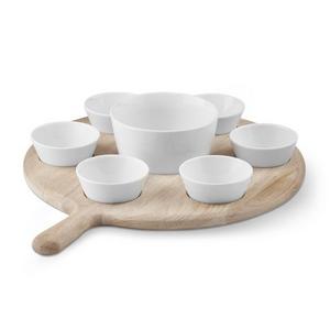 Oak Paddle Tapas Set