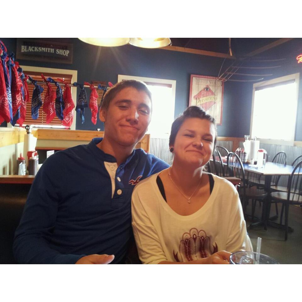 We had just started dating and decided to roadtrip to the Ozarks with friends...