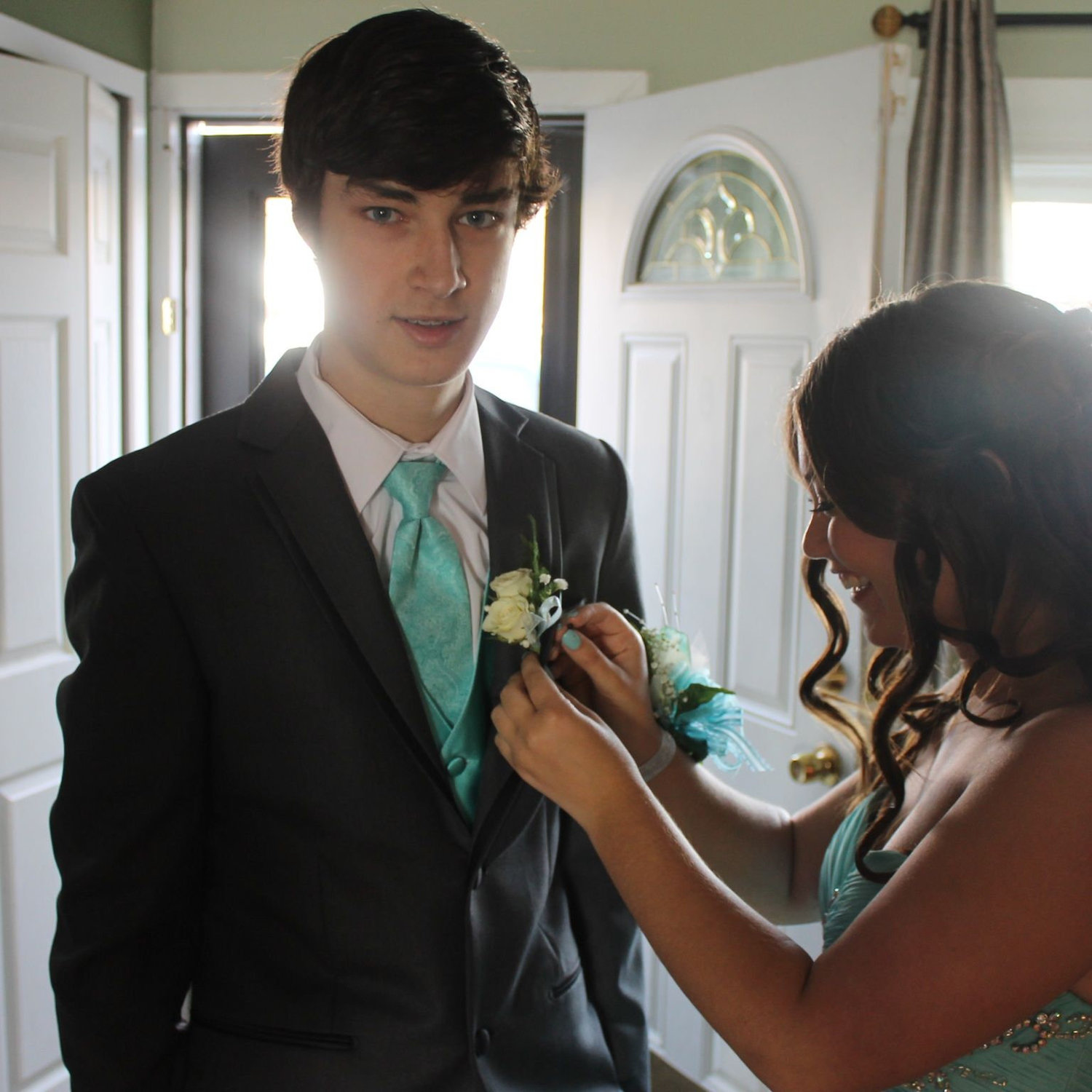 May 2015: Our first prom!