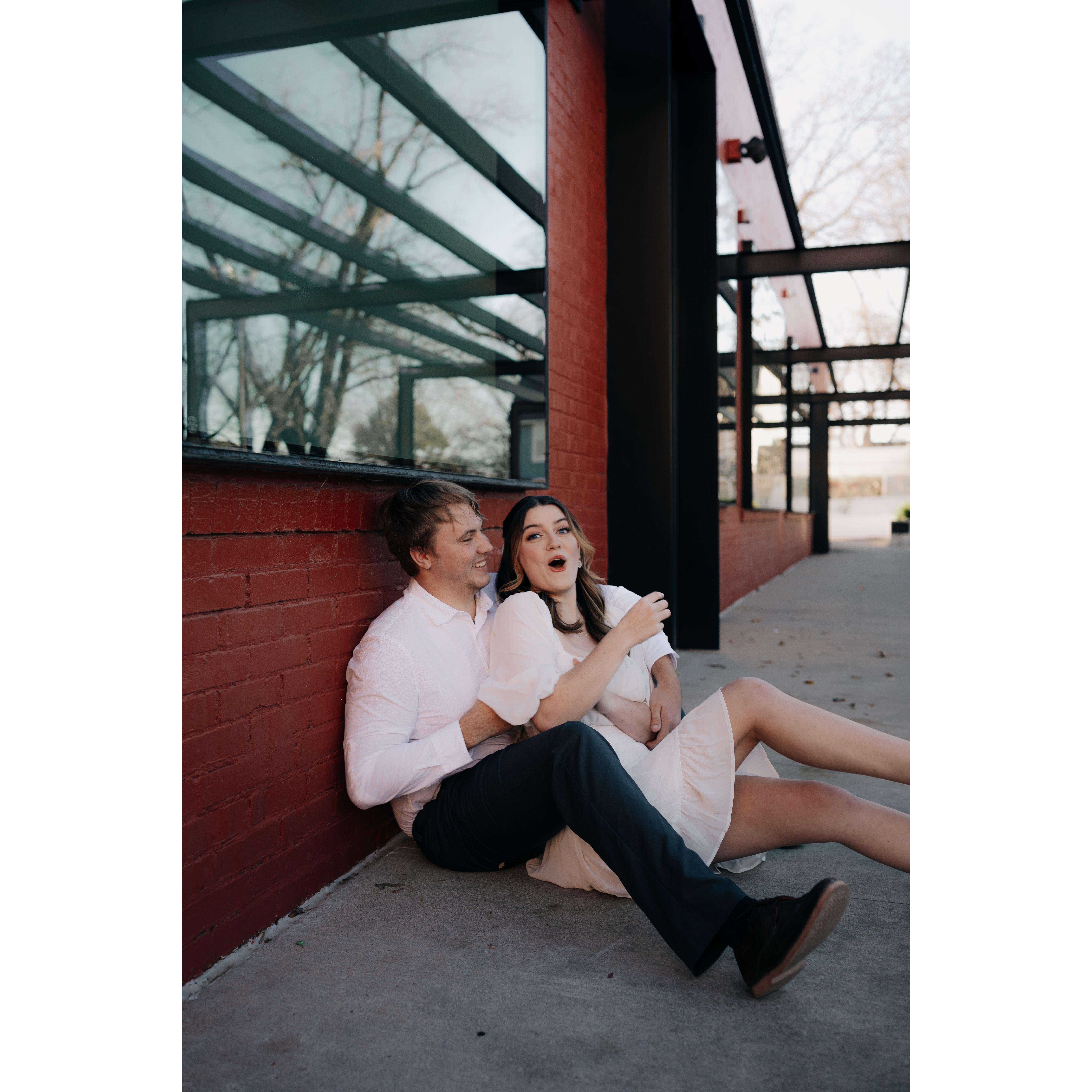 Korey: Ready.. now tickle Faith!