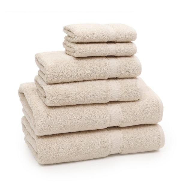 6pc Sinemis Turkish Bath Towel Set Beige - Linum Home Textiles