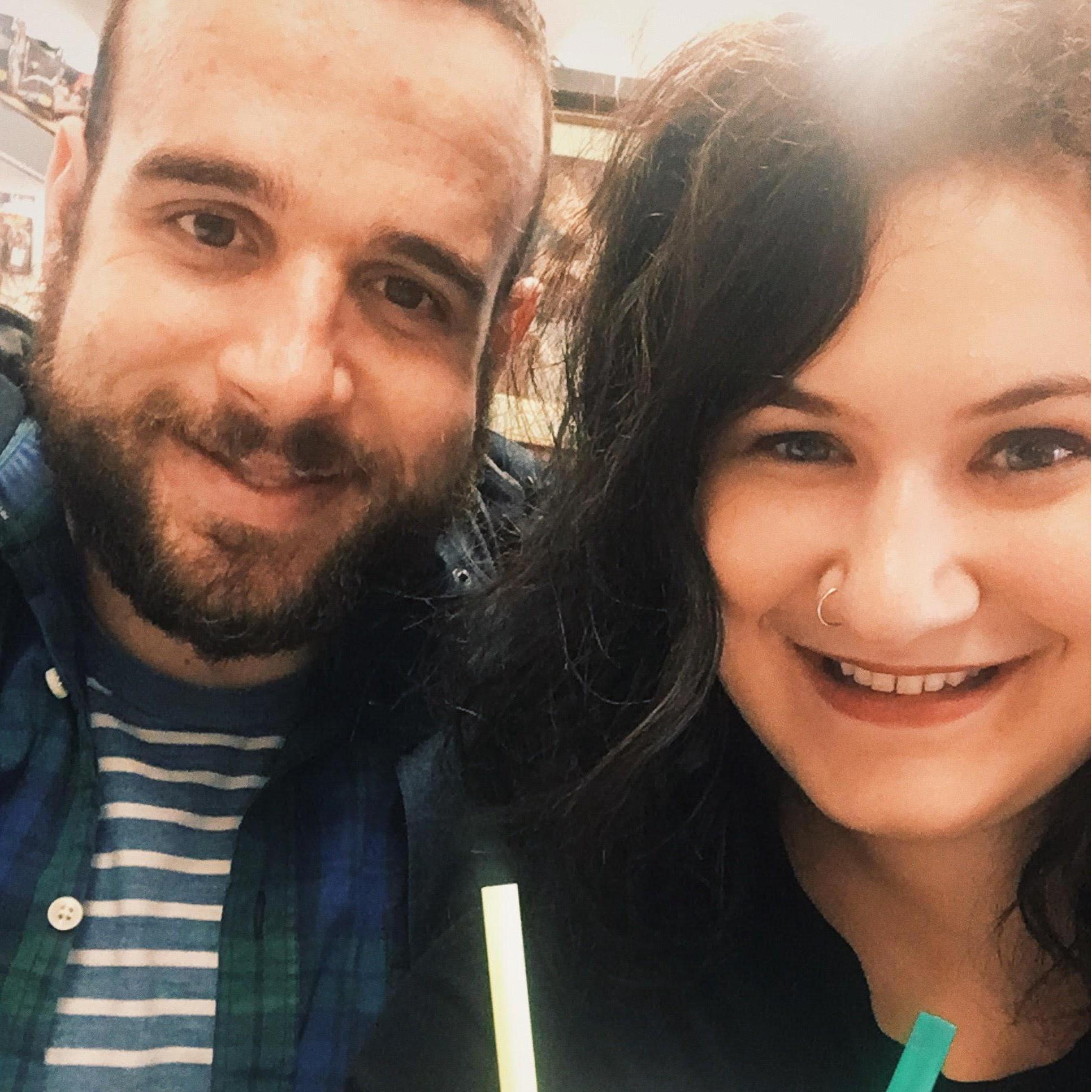 One of our very first dates!