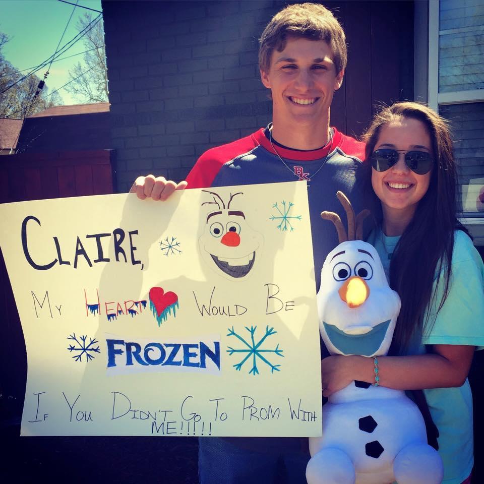Senior year promposal.