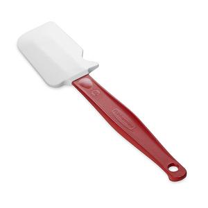 Rubbermaid Commercial High Heat Silicone Spatula, 9.5", Red Handle