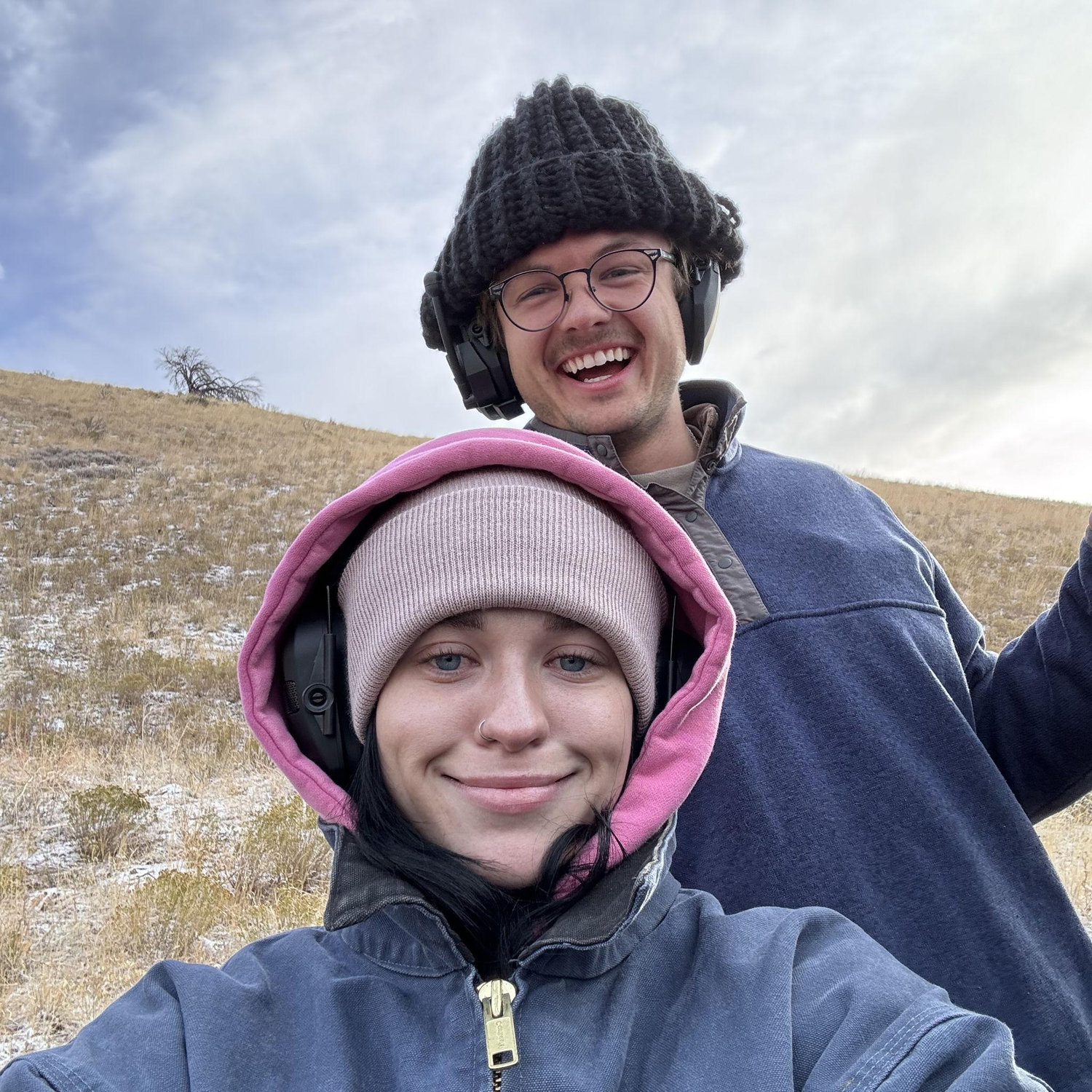 Early morning shooting with Jonny's brother!