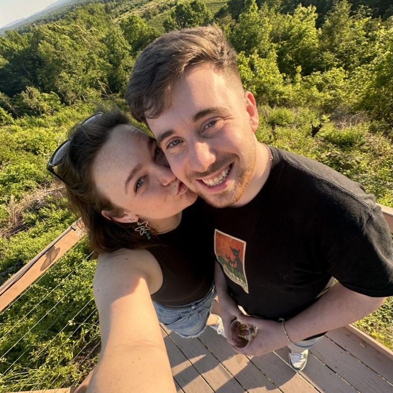 Sean's first trip to America. May 2024.