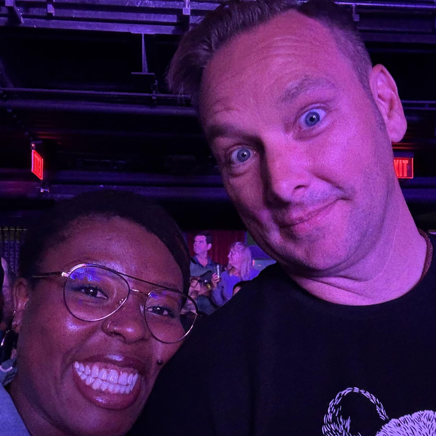 Concert shenanigans! We love live music and tribute bands. Be sure to ask us about ABBA at the Cavern.