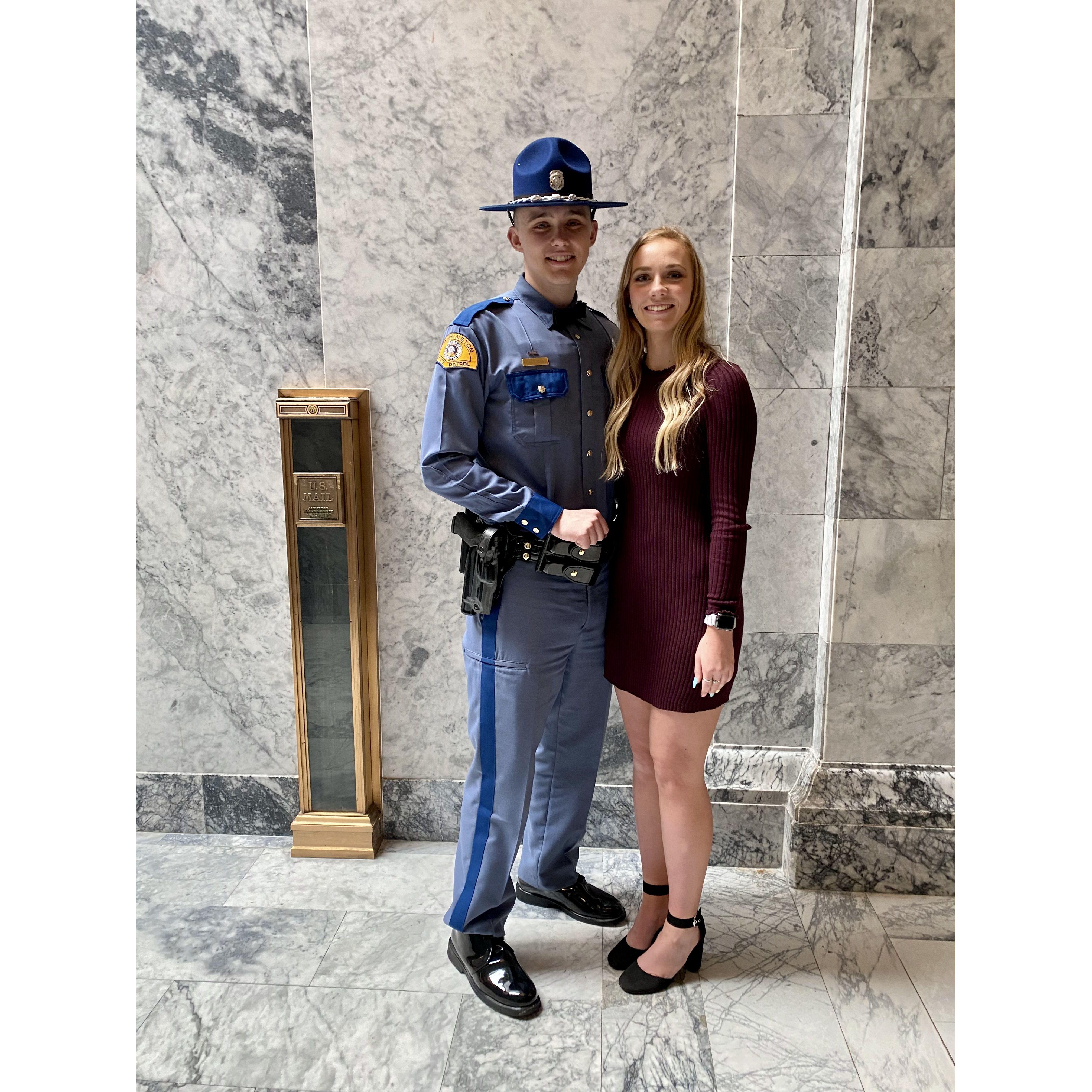 Ryan's State Patrol Graduation 2022