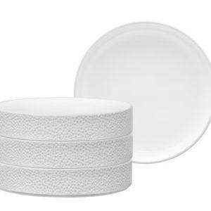 Noritake ColorTex Stone Collection Stax Deep Plates, Set of 4 | Dillard's