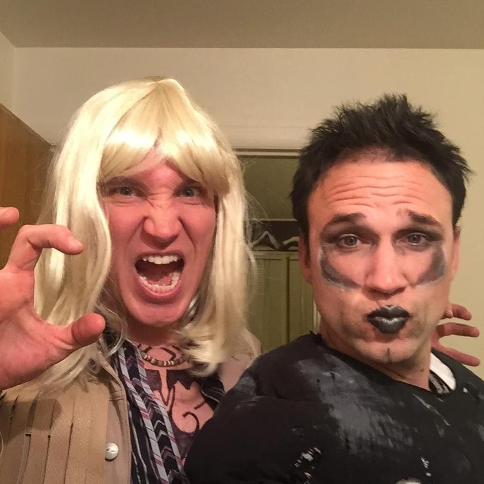 Zoolander and Hansel (So hot right now) Halloween 2015