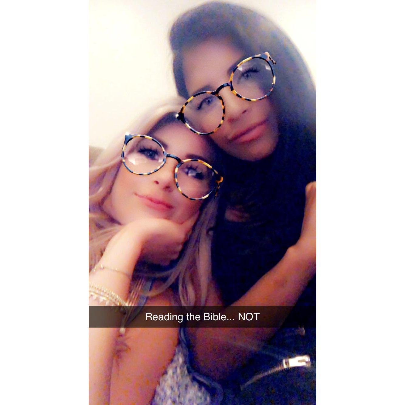 Anjali and Karrie. Cool filter bro...