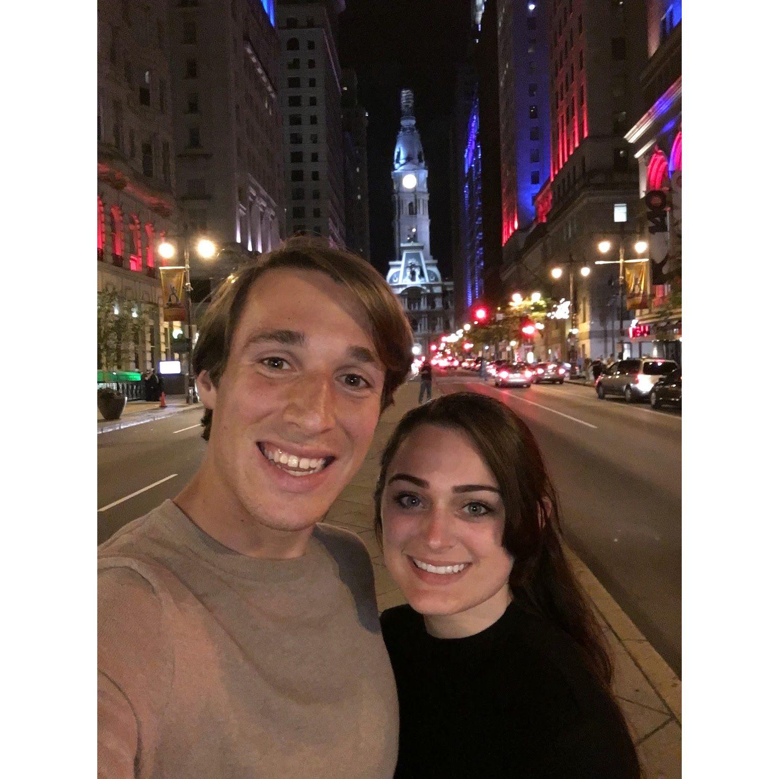 Jenn's first trip to Philadelphia to meet Nick's family and see where he grew up.