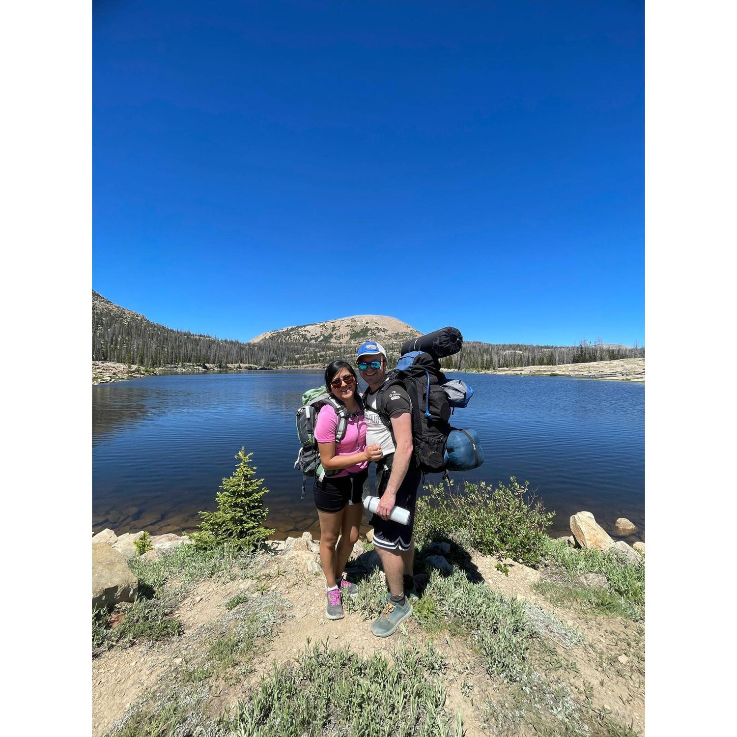 Backpacking to Island Lake in the Uintah's