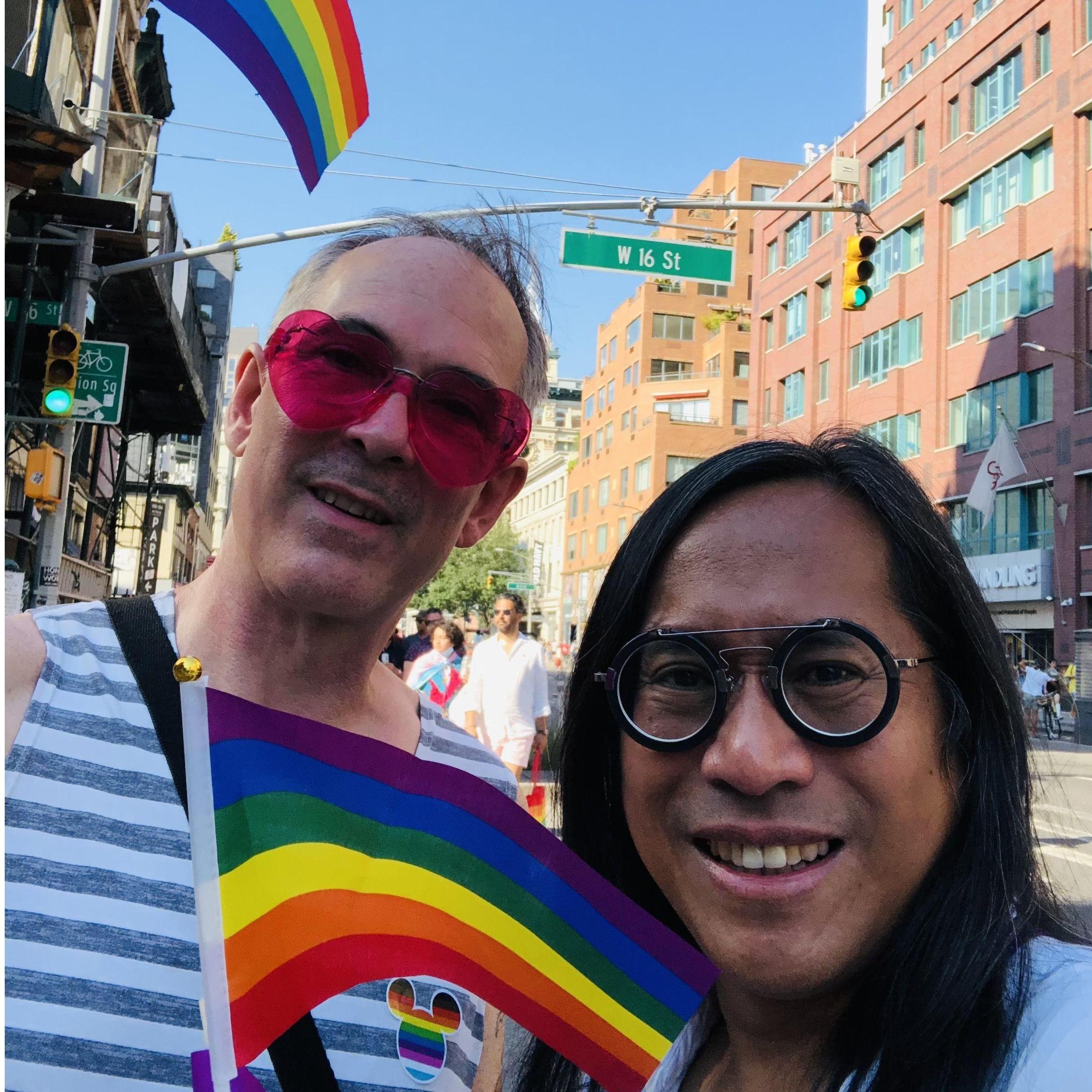 celebrated NYC Pride together to mark our new journey