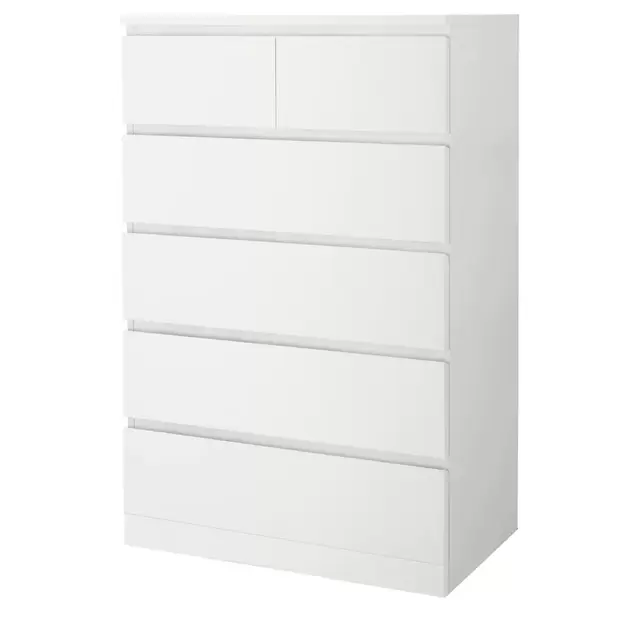 MALM 6-drawer chest