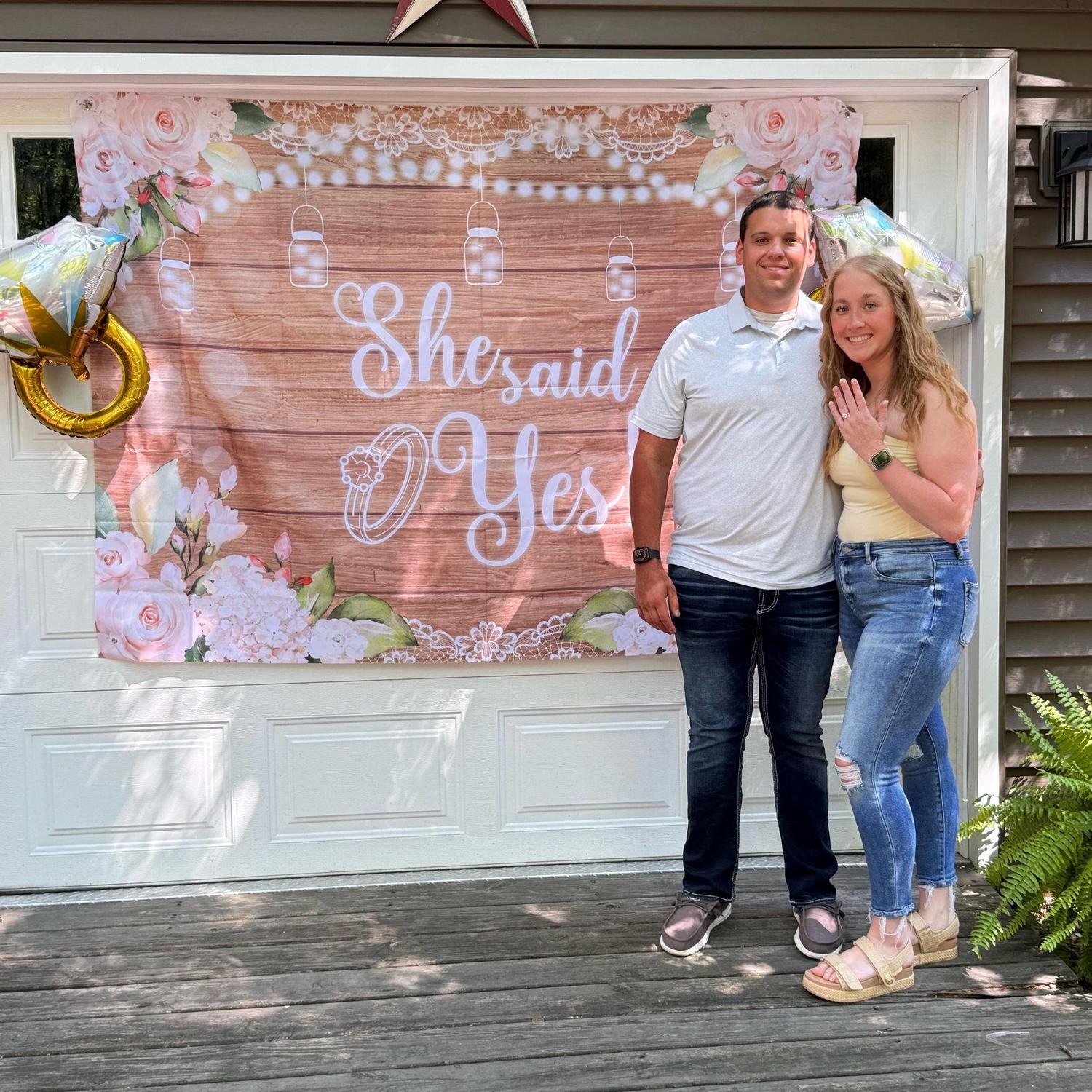 Right after we got engaged, we had super cute ‘she said yes’ hangout back at sandy pines