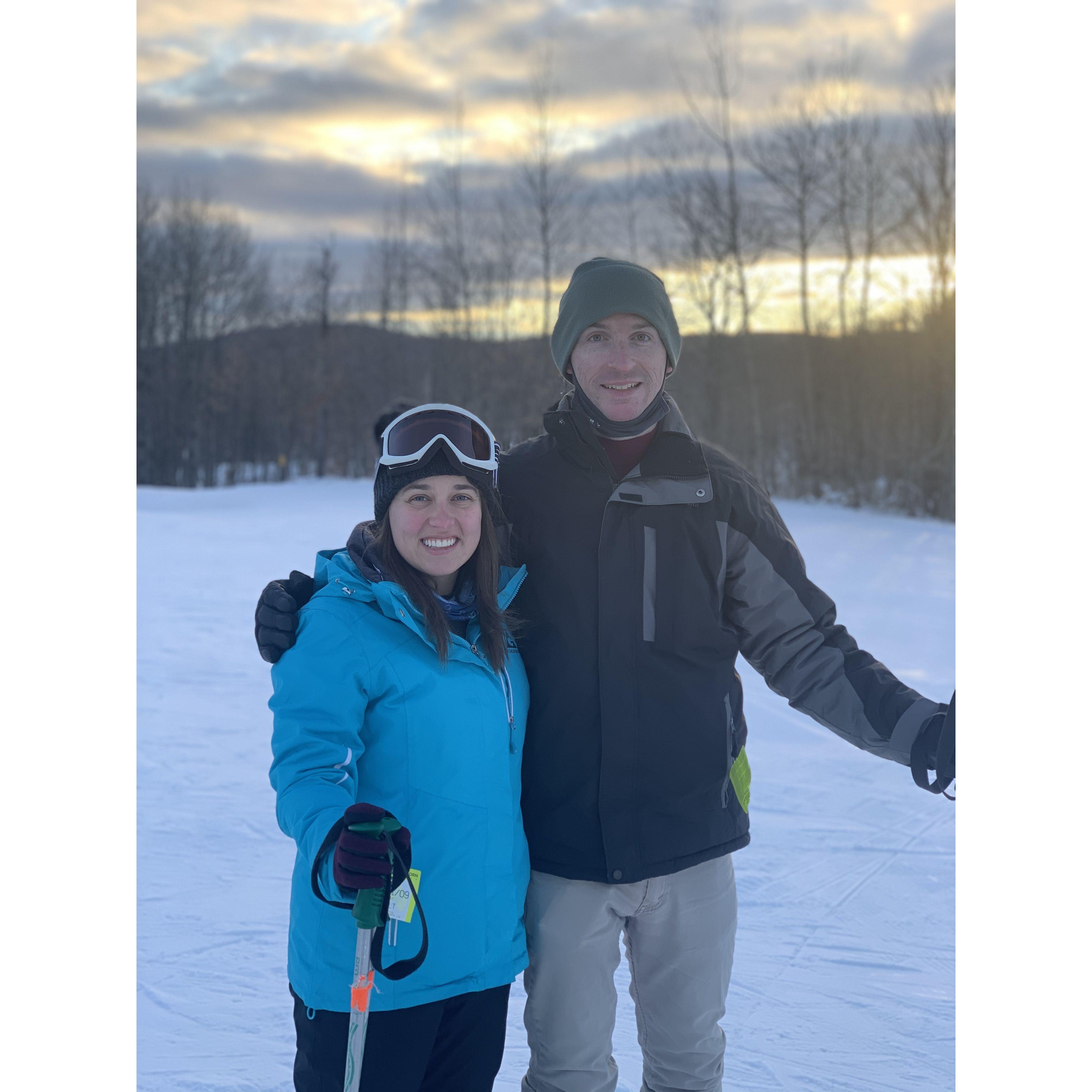 Ski Trip #1: Big Powderhorn, January 2021