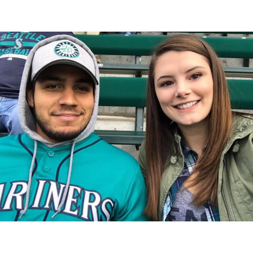 Our favorite date night activity? Baseball!