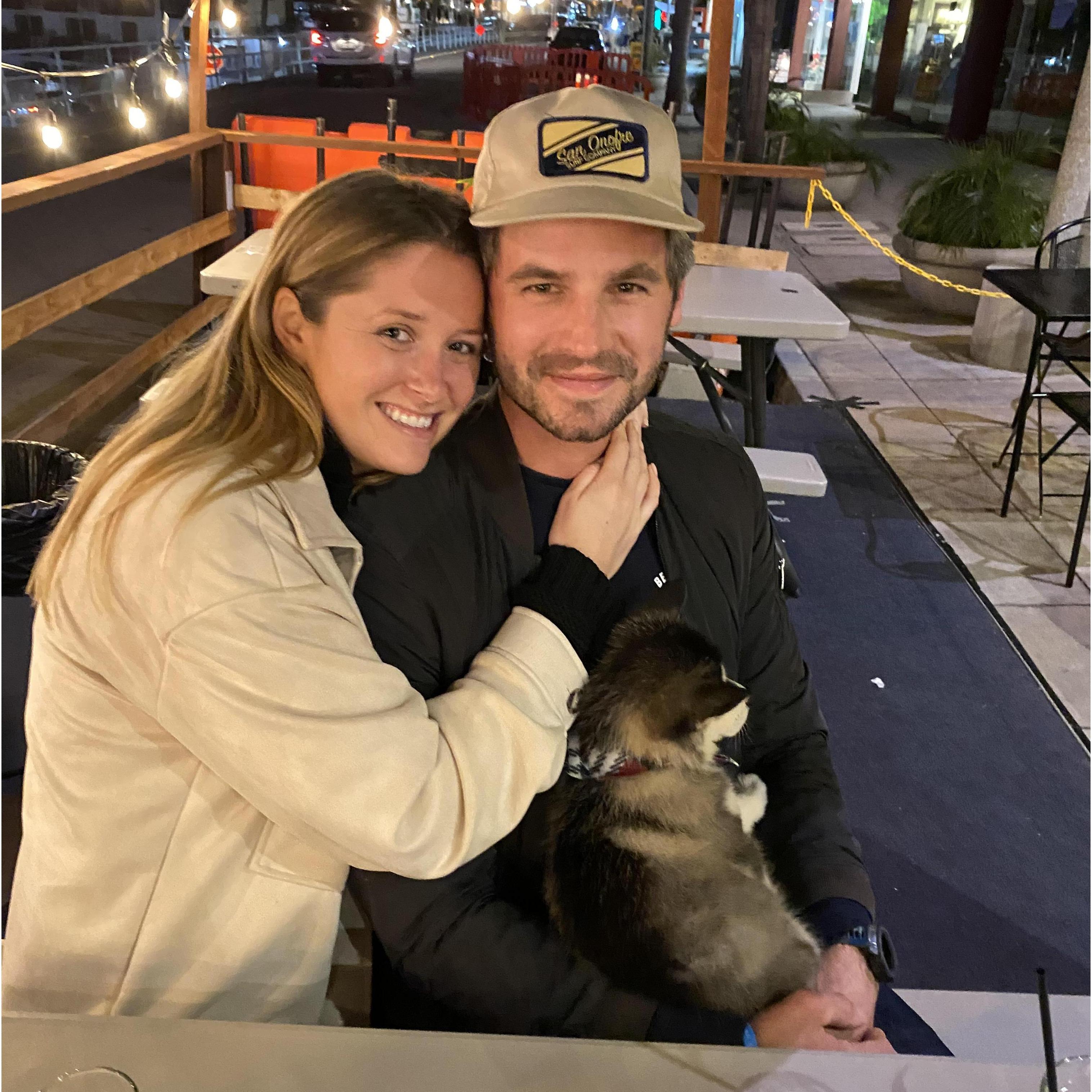 The night we got Schooner boy!!
La Jolla, California
2021