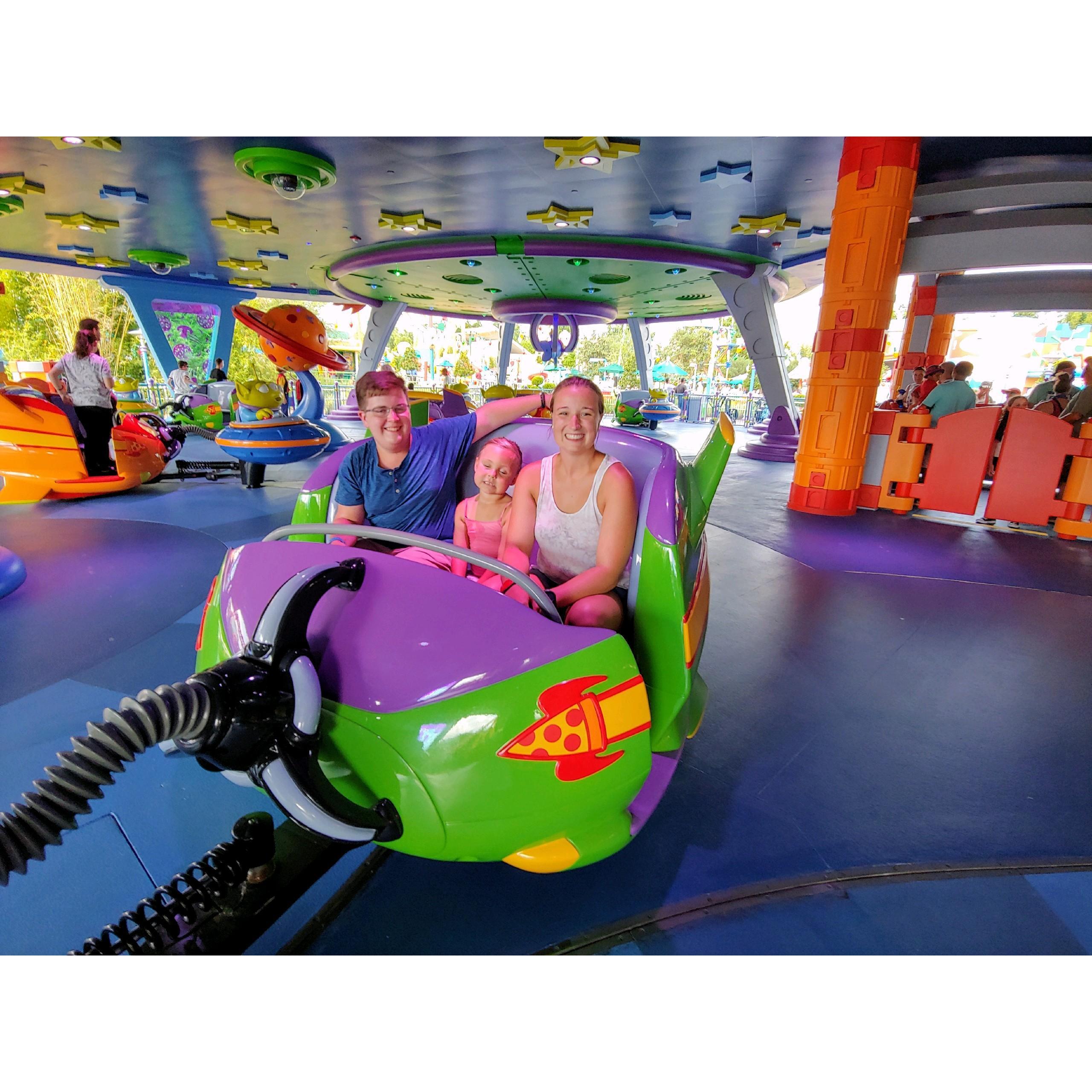 Disney fun with Morgan's niece!