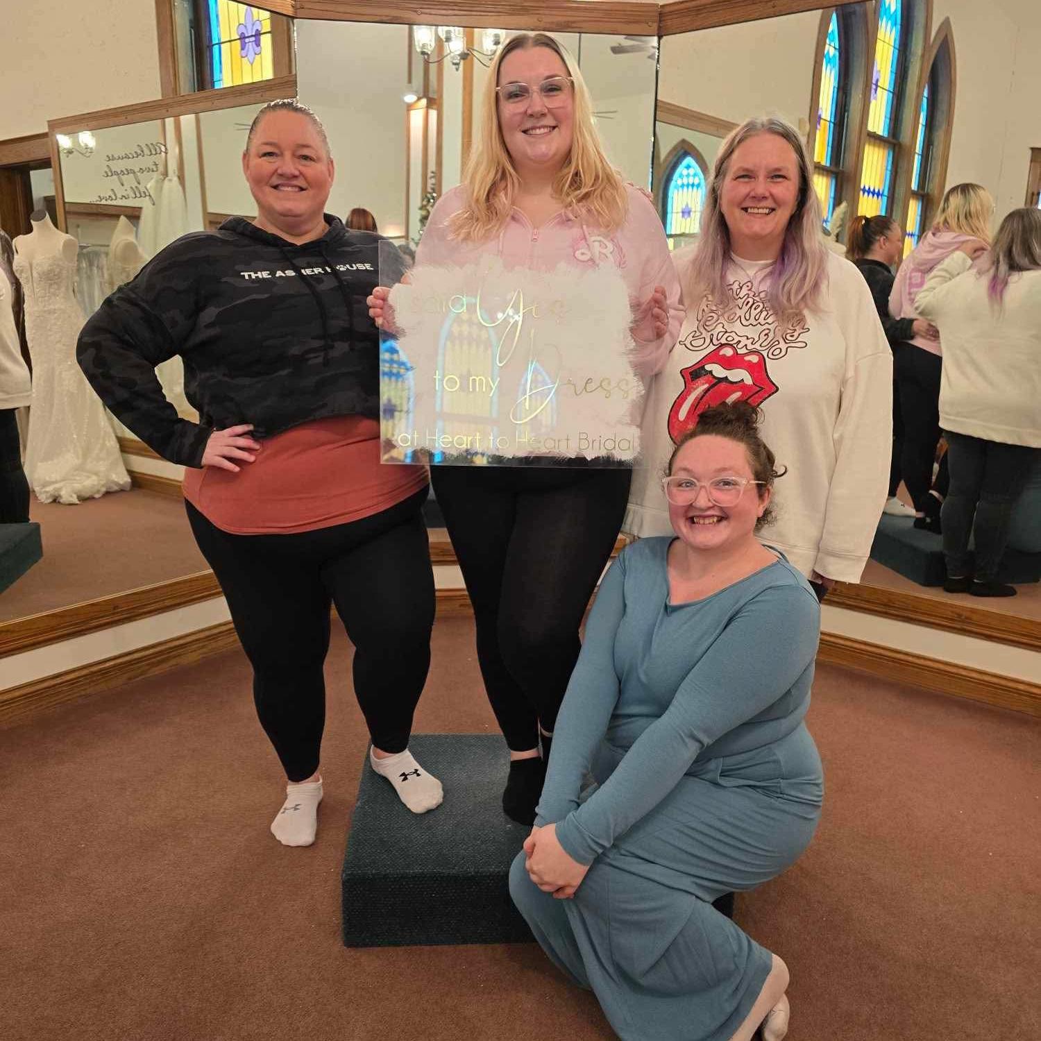 I said “YES” to the dress!