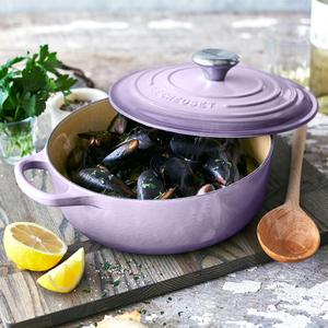 Le Creuset Round Wide Dutch Oven, 3.5 qt.