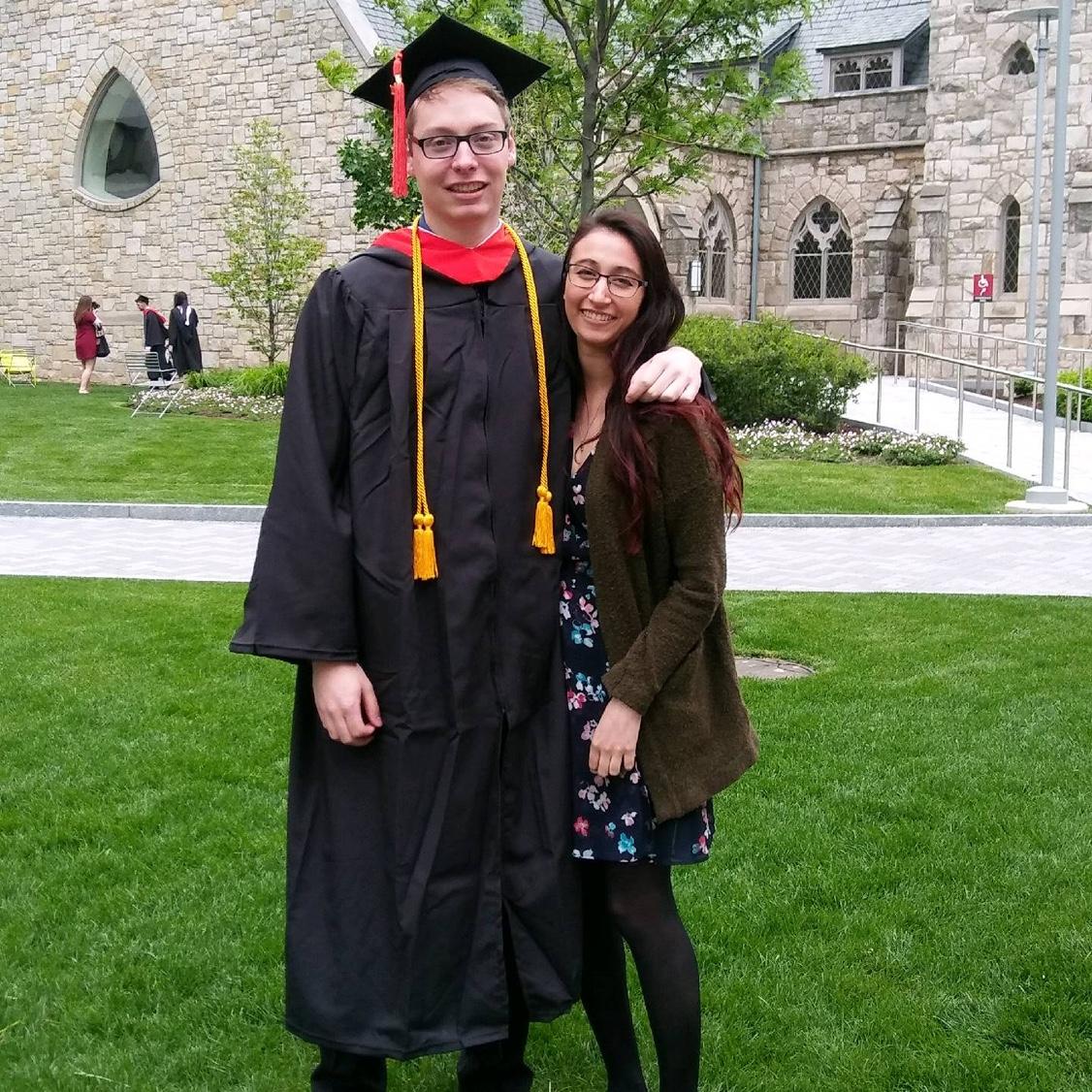 Bryan's College Graduation 2017 from Temple! First time formally meeting Shelby