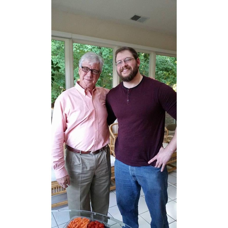 Kevin with his Dad PJ!