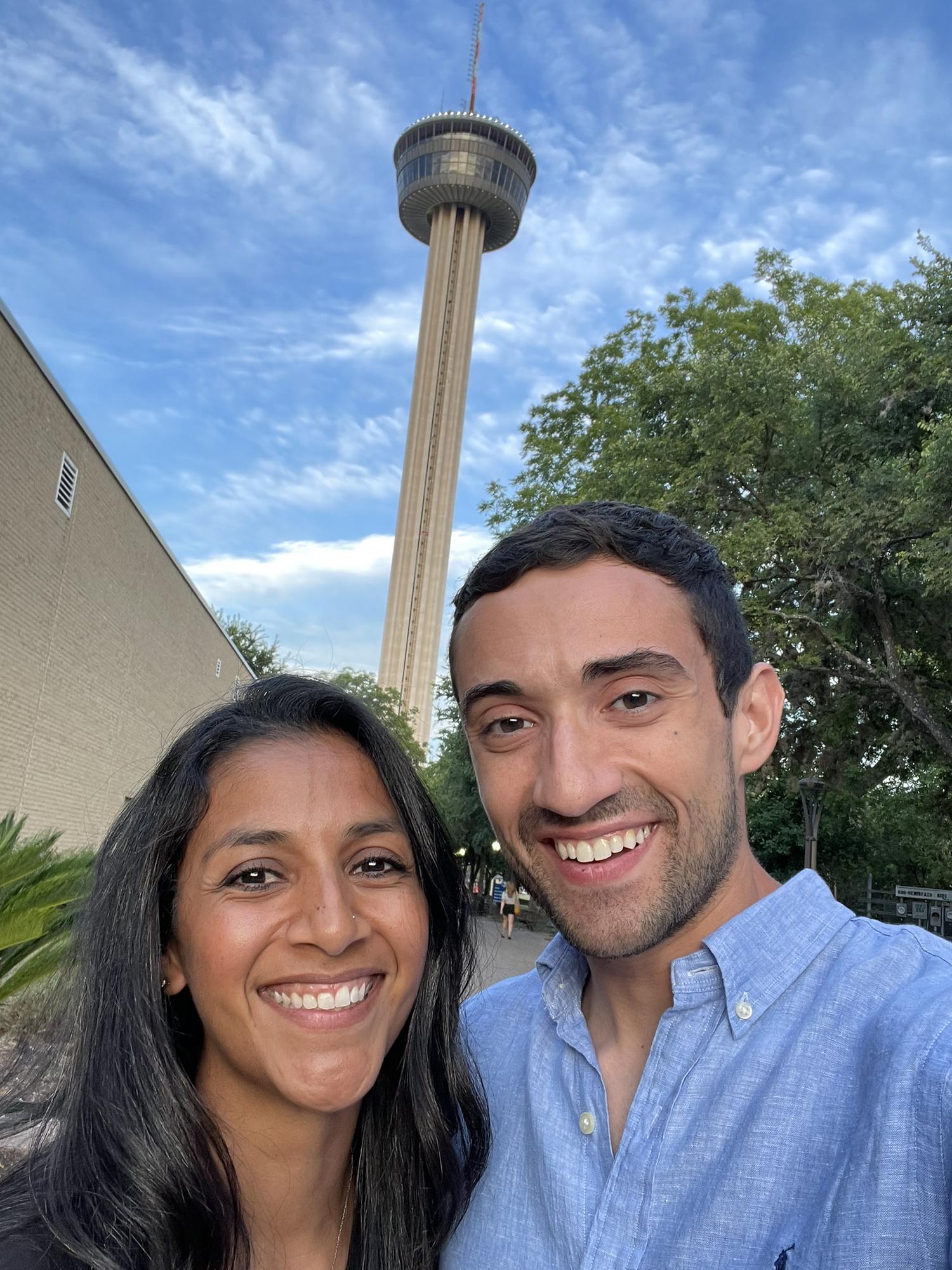 Downtown has a special place in Steph and Anthony's relationship- so many date nights!