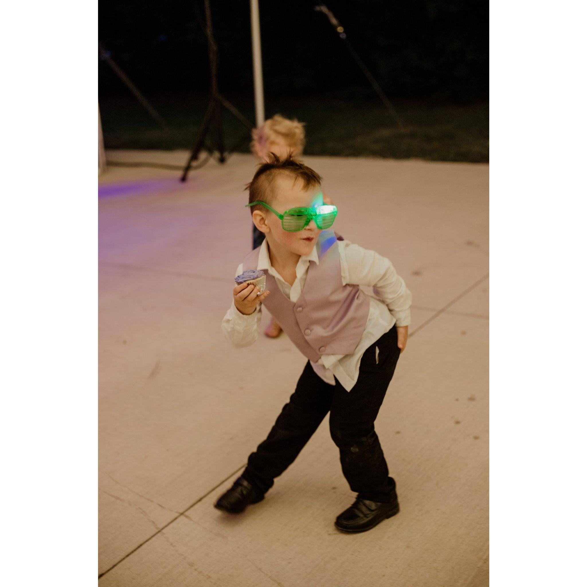 Kate's nephew dancing the night away
