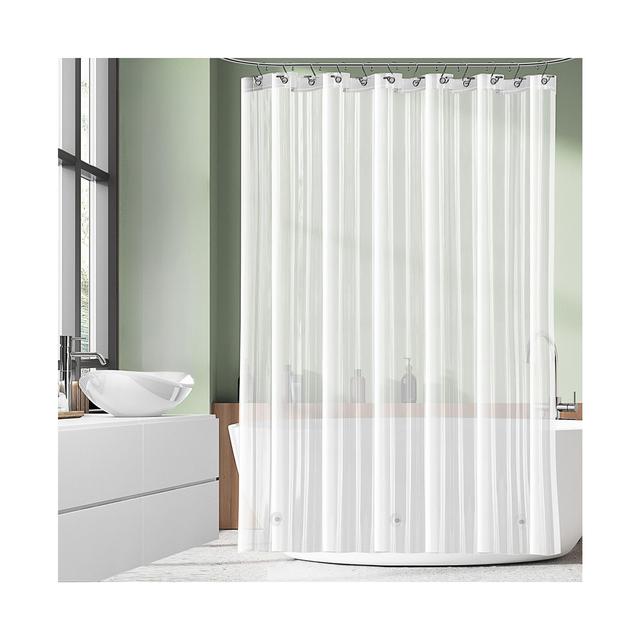 Clara Clark Heavy Duty 5G Thick, Soap & Scum Resistant Shower Curtain Liner