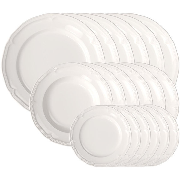 Villeroy & Boch Manoir 18 Piece Set - White