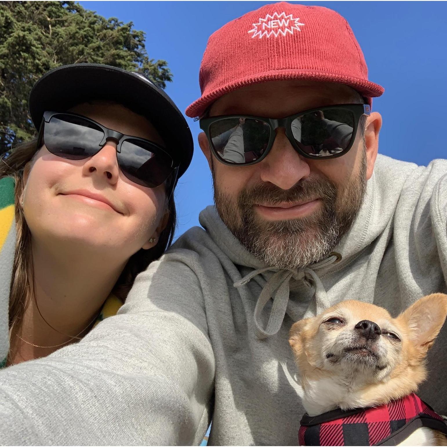 Enjoying sunny park days in San Francisco