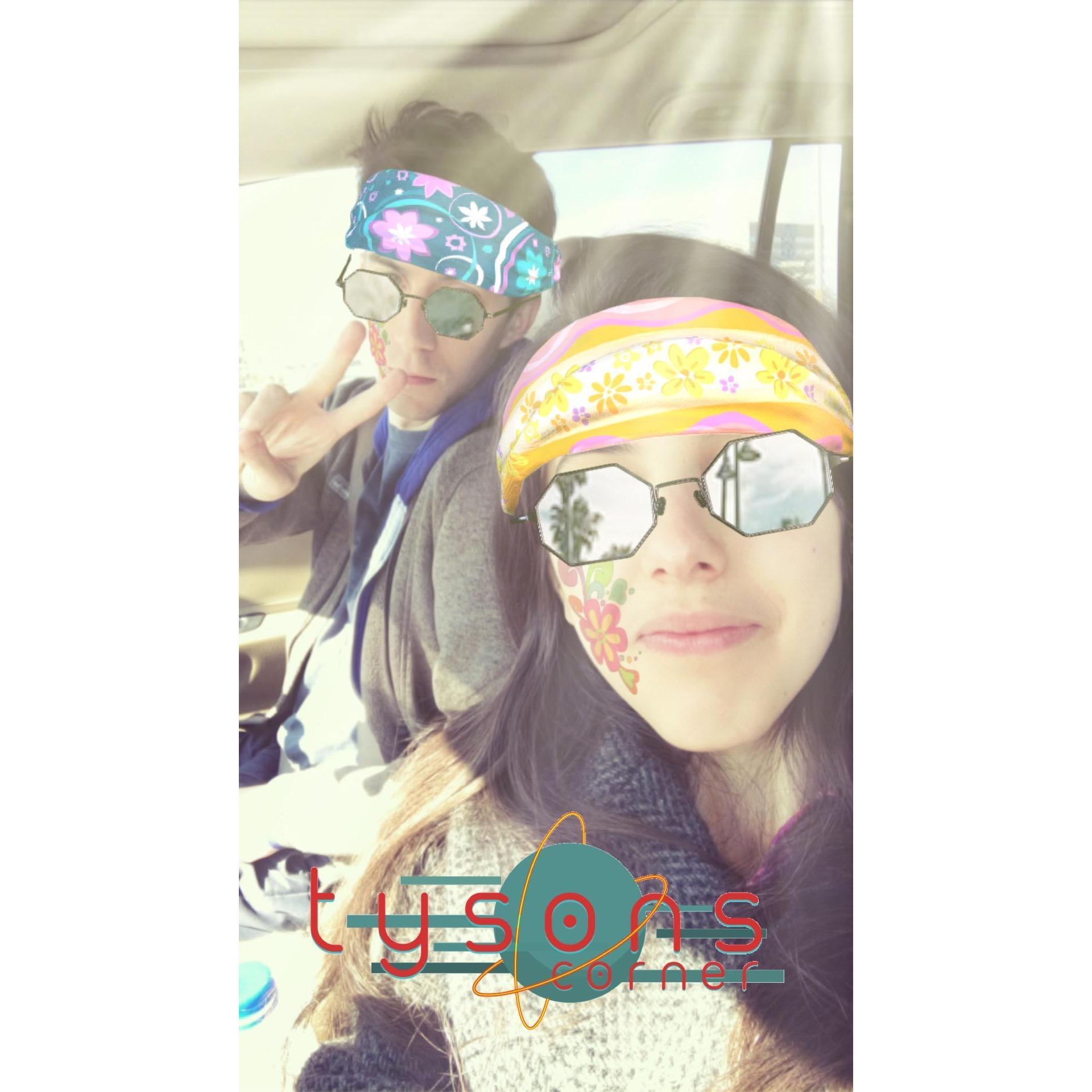 On the way to the Muha engagement party!