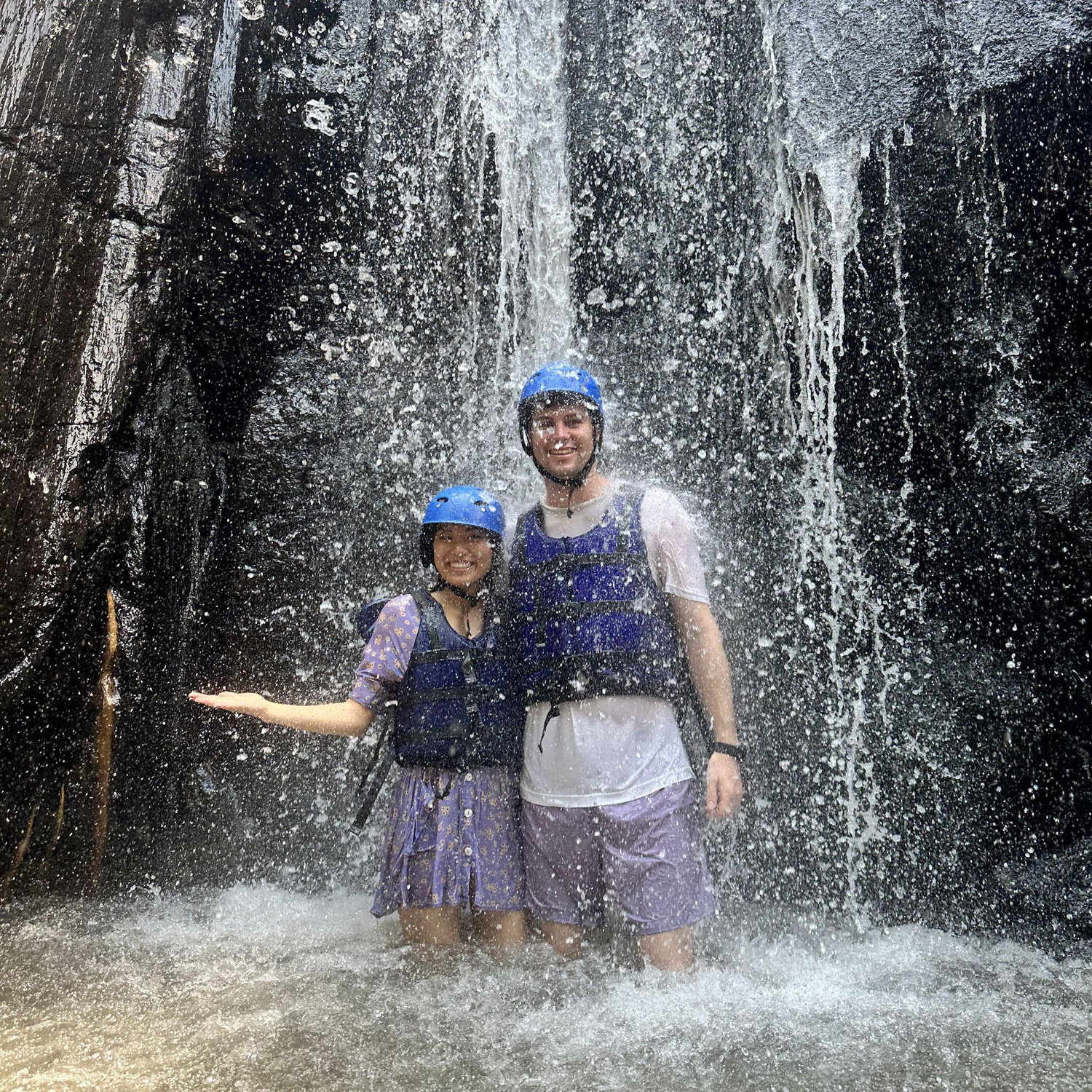 White water rafting in Bali