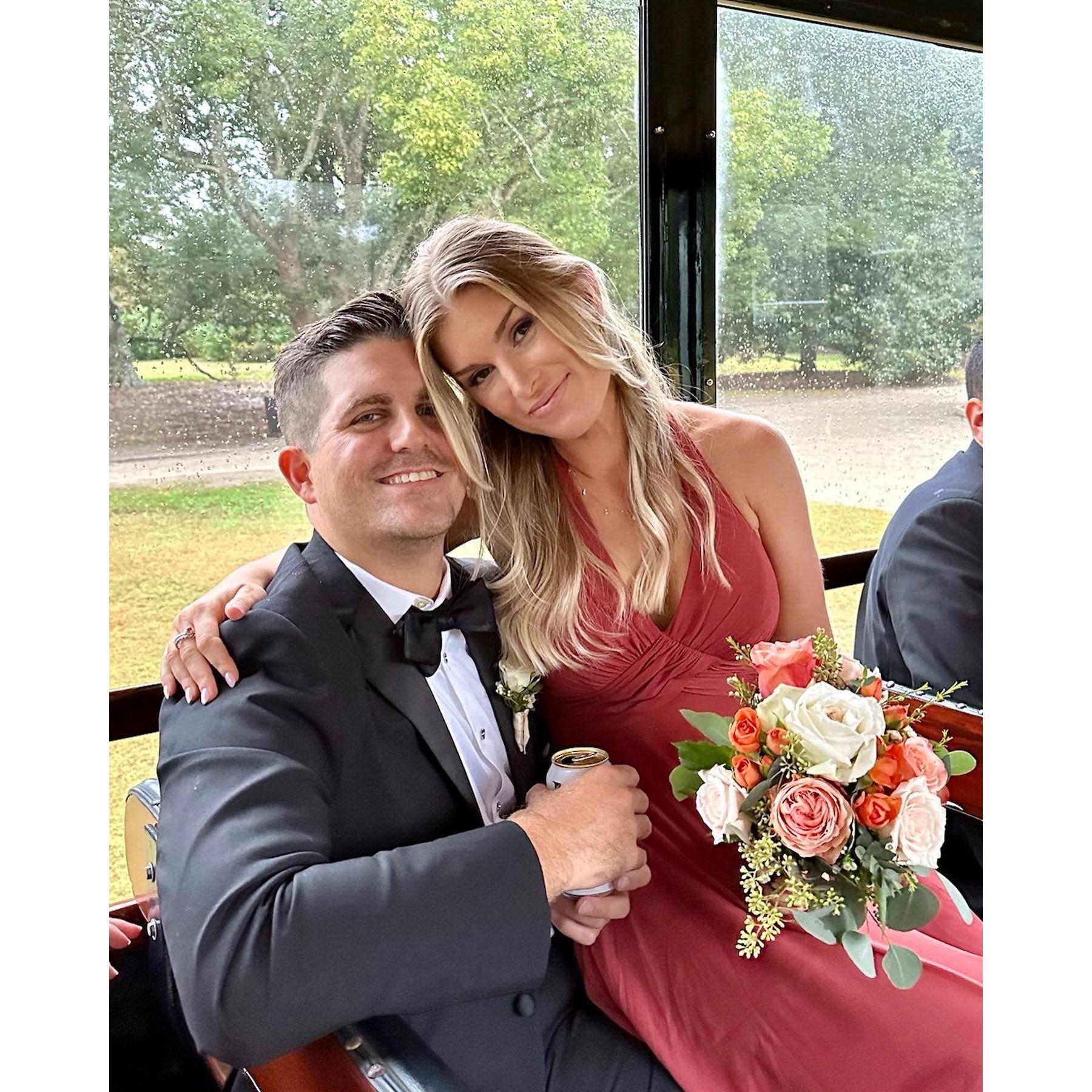 Back to Charleston for the wedding of Mr & Mrs Rudloff!