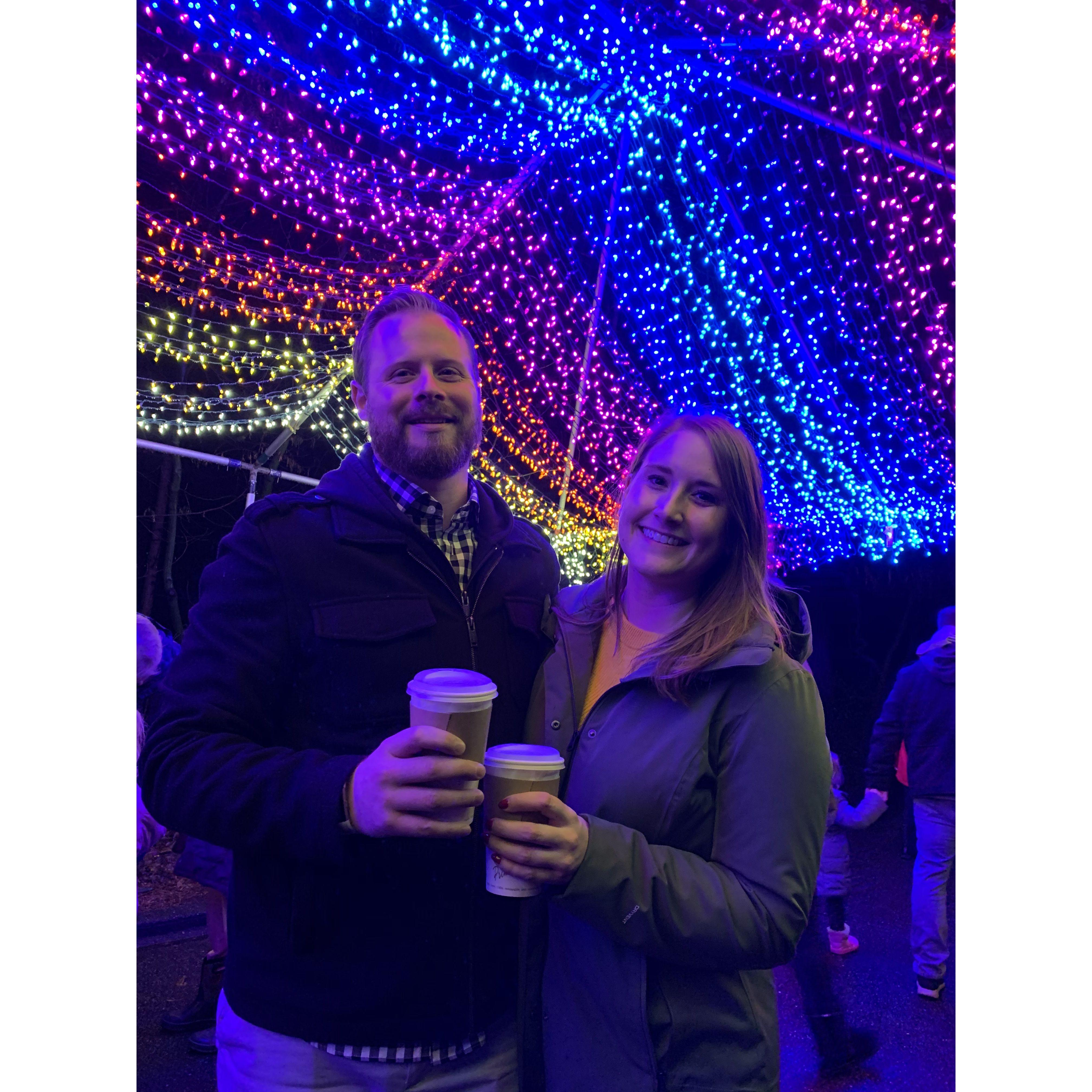 Zoo Lights in Seattle, Nov 2019