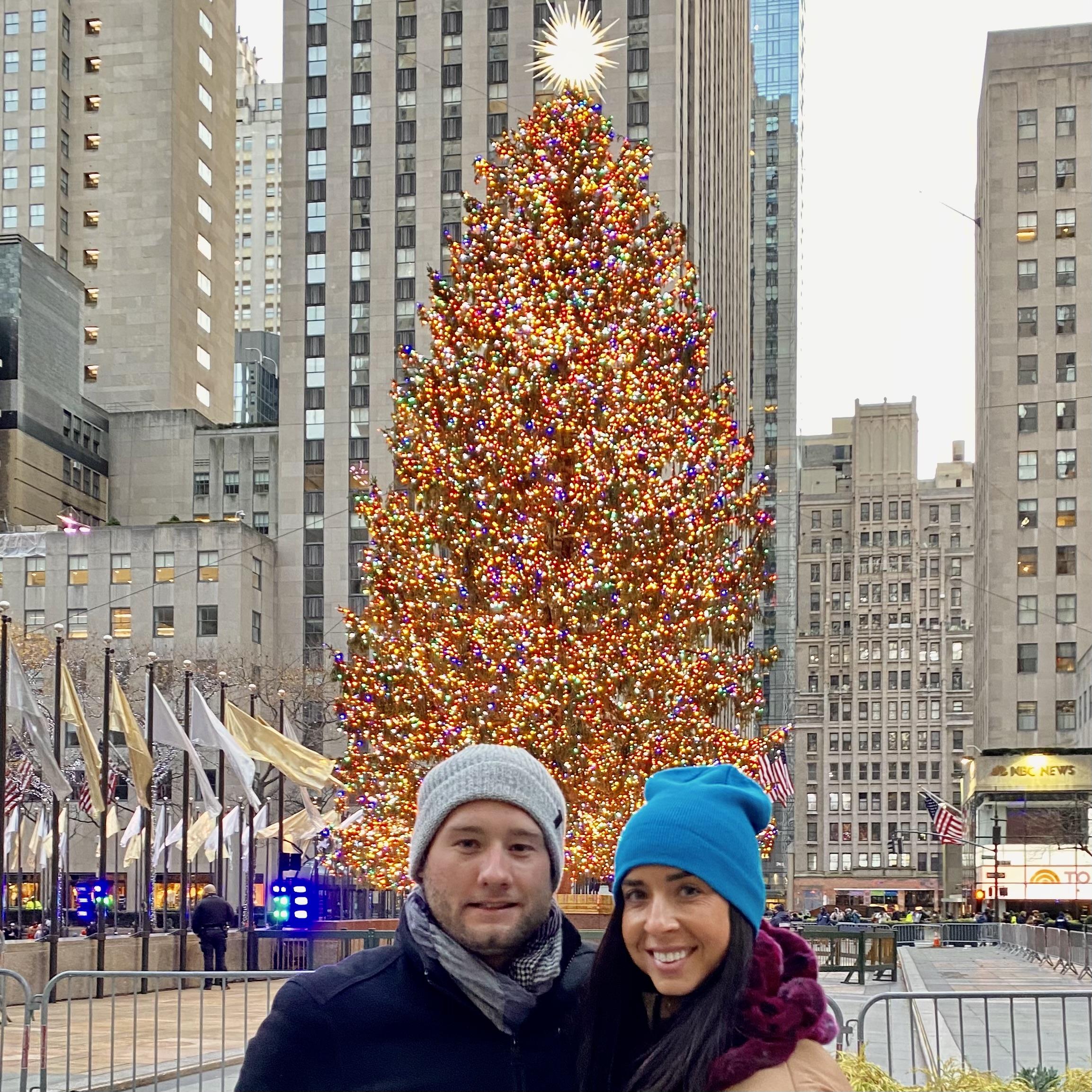 Our first Christmas. 