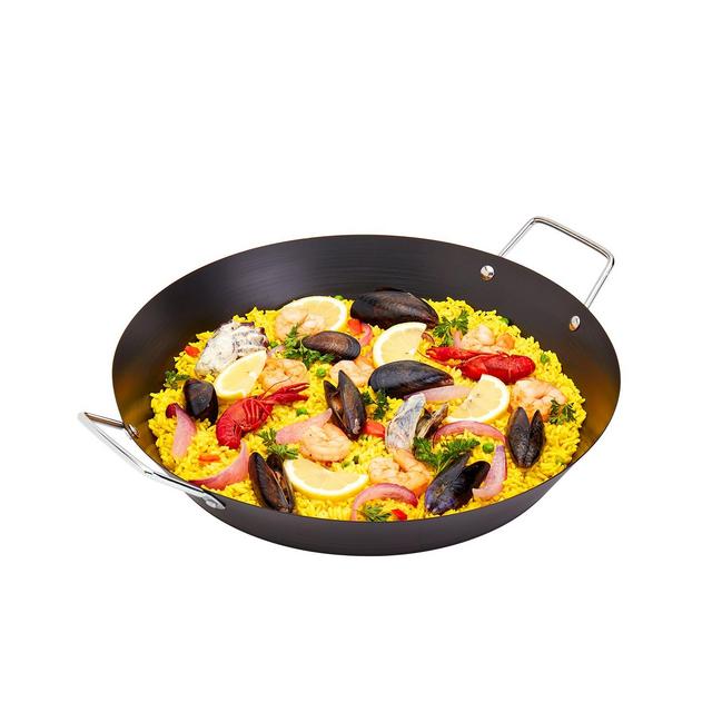 INFUSE Latin Carbon Steel 15" Paella Pan
